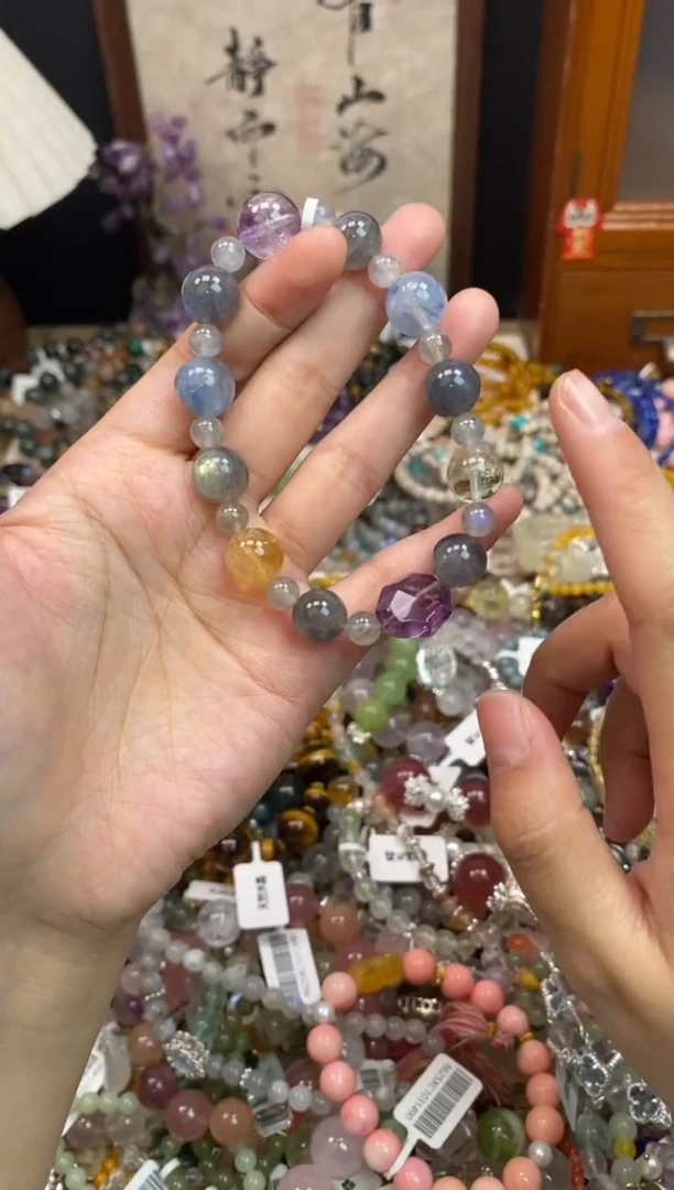 未镶嵌手链月光石179