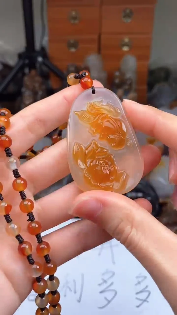 【闪购商品】玛瑙/玉髓颈饰未镶嵌AA