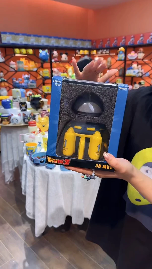 瓷片@@龙珠时光机陶瓷摆件