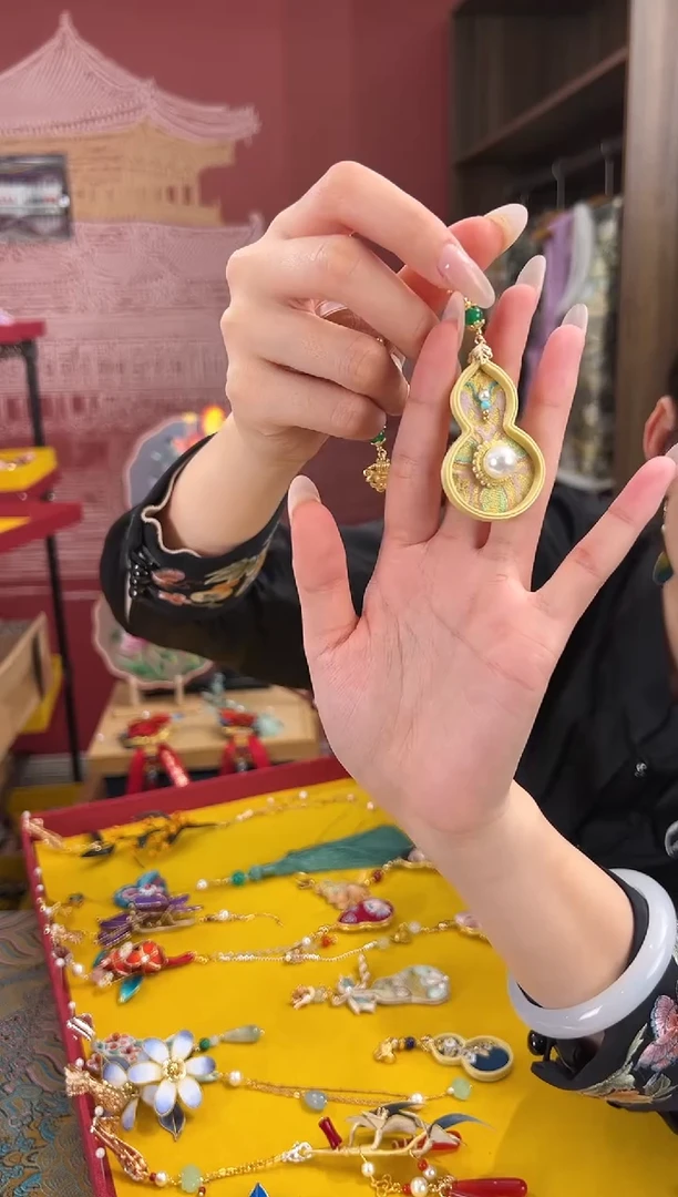 【闪购商品】刺绣苏绣世家非遗手工（胸针）