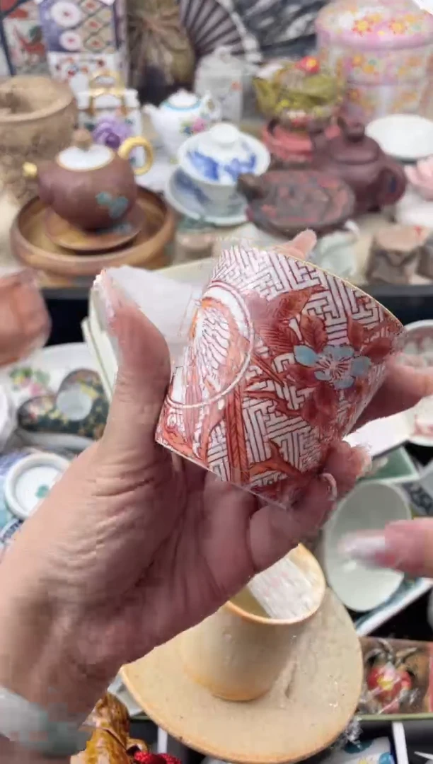 瓷片默认微瑕，看清尺寸品相再拍