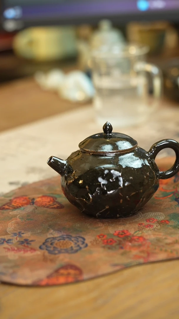 【闪购商品】瓷片异型手工壶景德镇上庄陶瓷