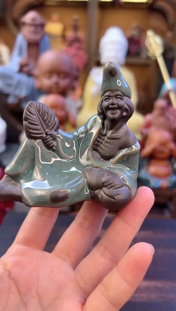 紫砂茶宠器闵紫砂茶宠摆件