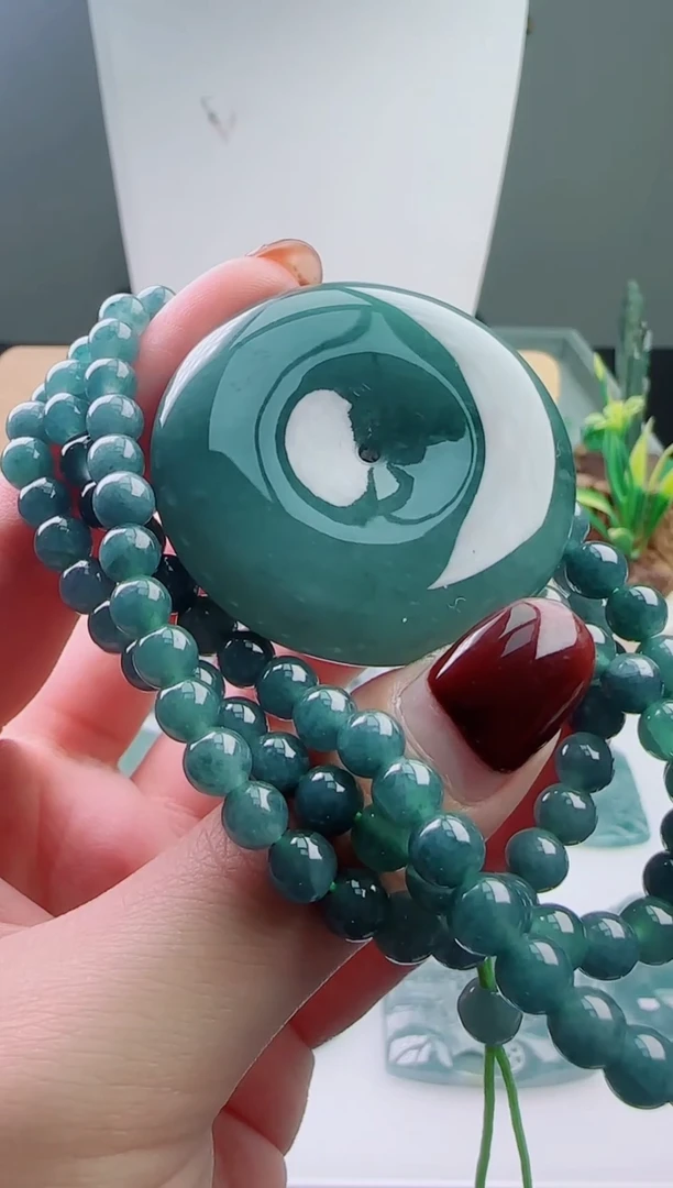 颈饰未镶嵌翡翠多样性随机发其一