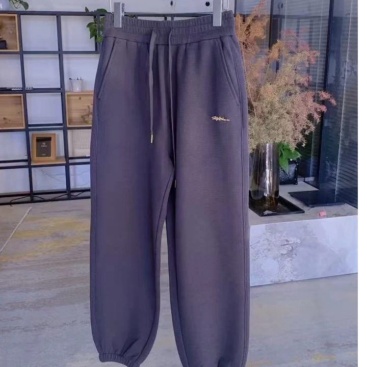 【Minority Focus】加绒加厚可拆卸金属标休闲卫裤24-0618-KQ