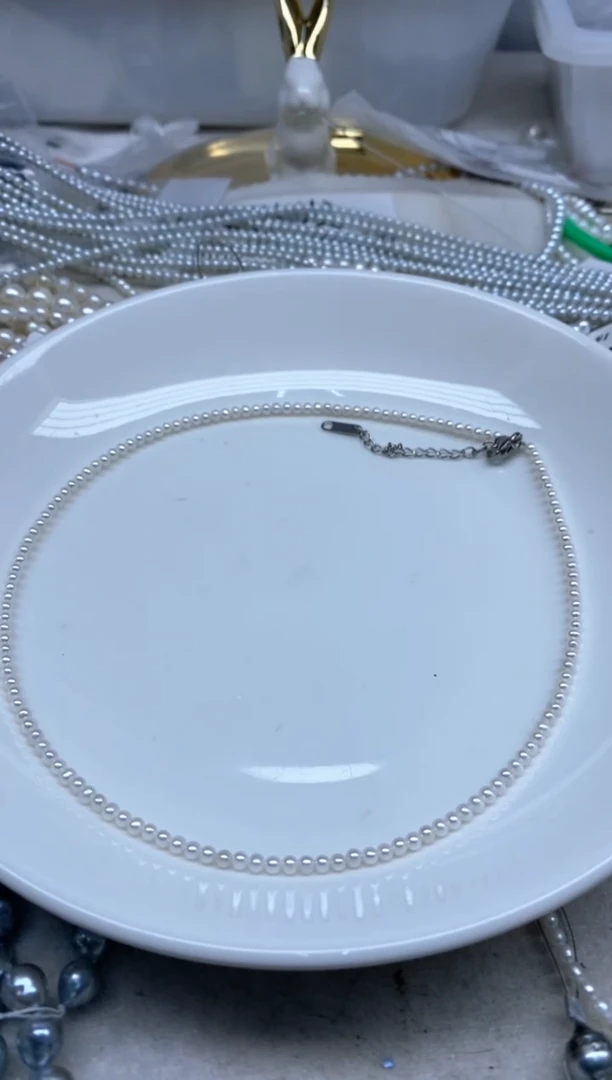 颈饰未镶嵌淡水珍珠2-3