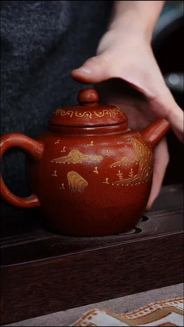 茶壶紫砂宜兴柴烧紫砂壶