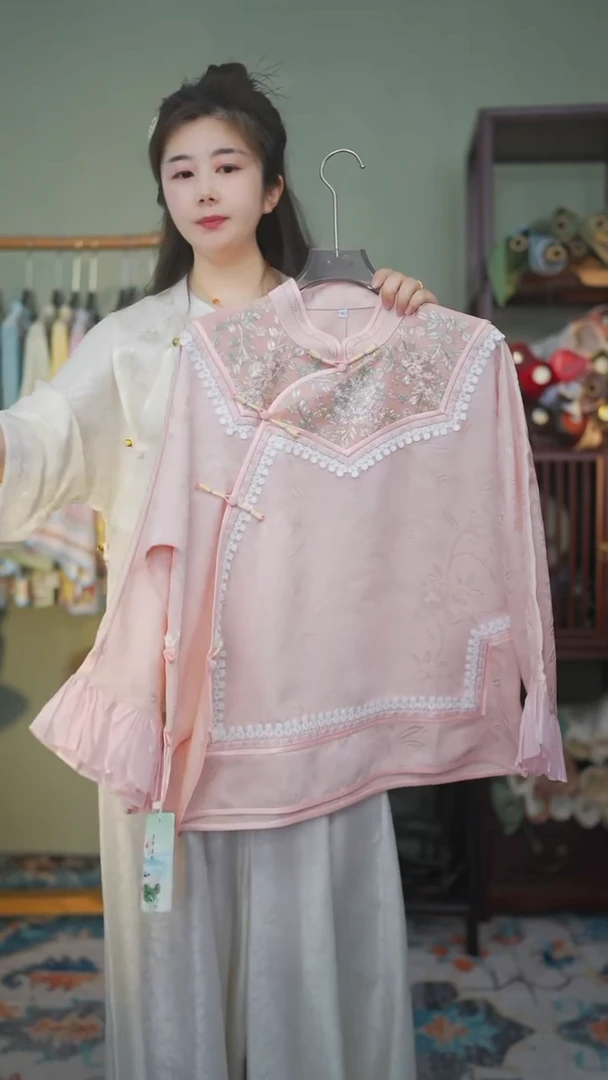 刺绣(L码)130斤内百搭款上衣单层