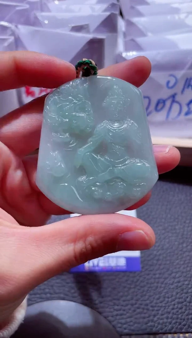 颈饰未镶嵌翡翠00006304文殊