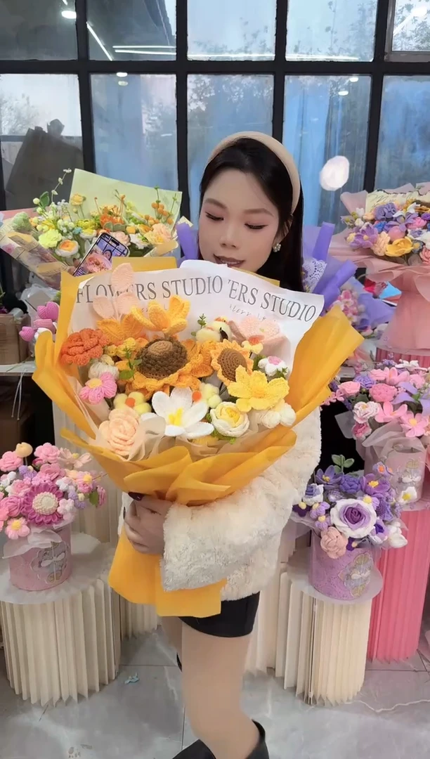 非遗手工定制花束，孤品清仓！