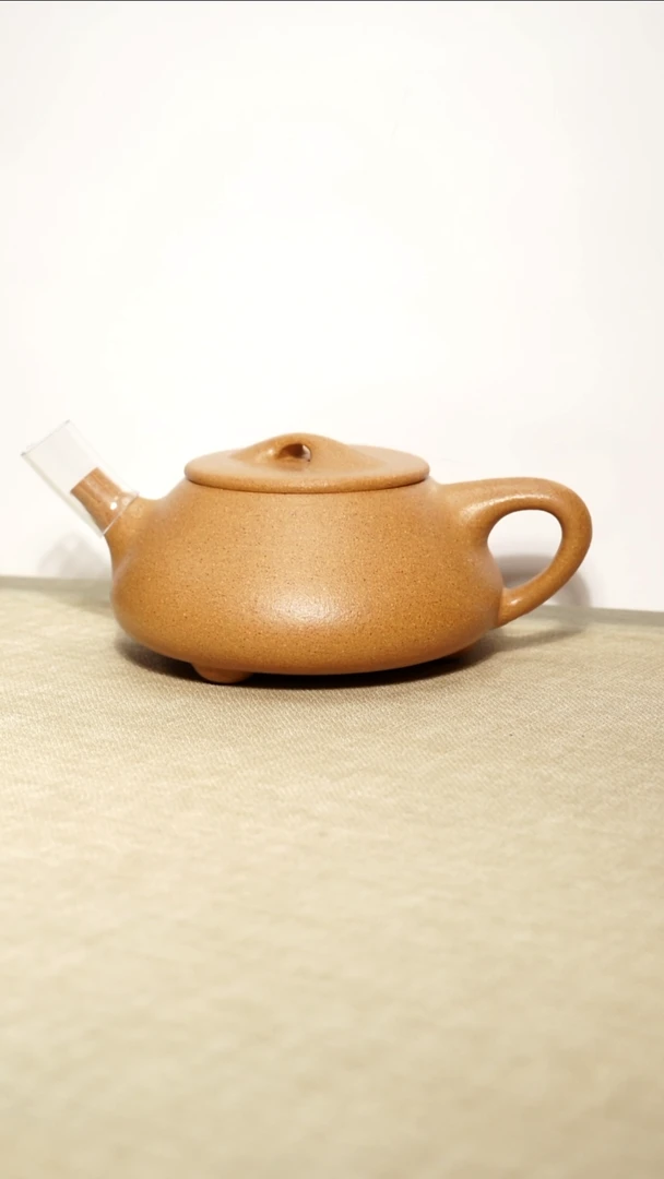 茶壶段泥景州石瓢200毫升瑕疵壶