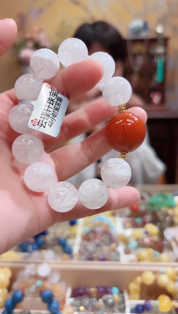 未镶嵌手串水晶设计款珠串15+