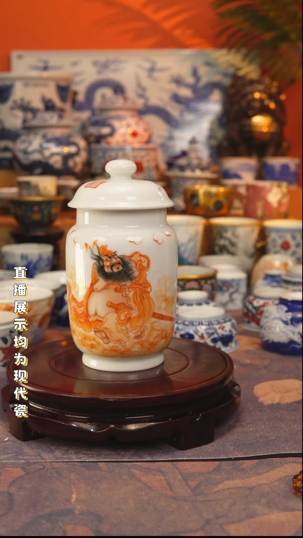 景德镇手工手绘陶瓷杯