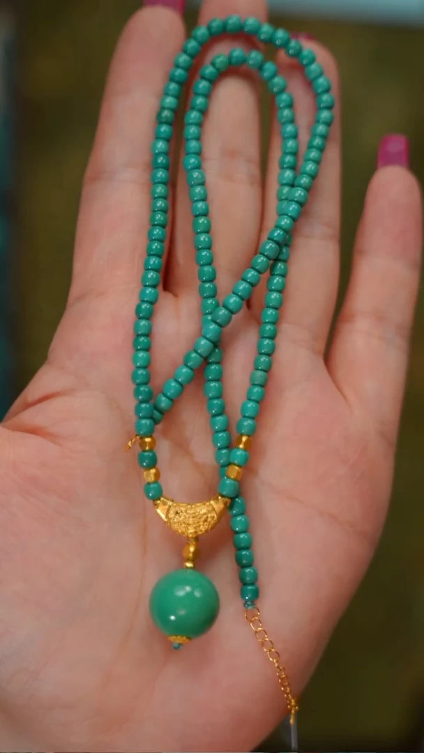 未镶嵌绿松石珠宝奇石q15