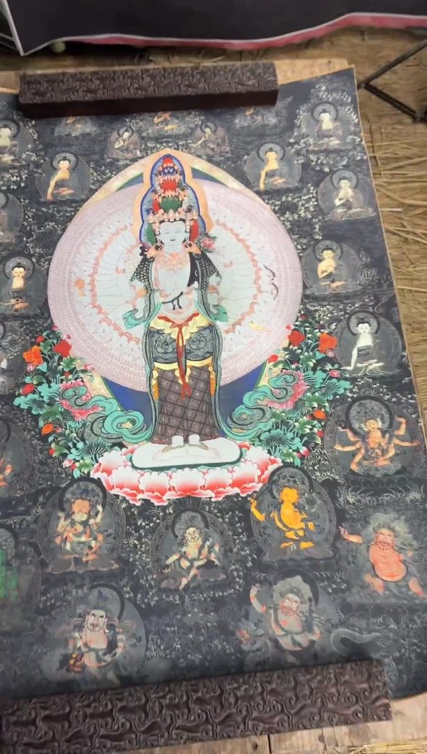 装裱画澄空梵像高端精选链接AA42