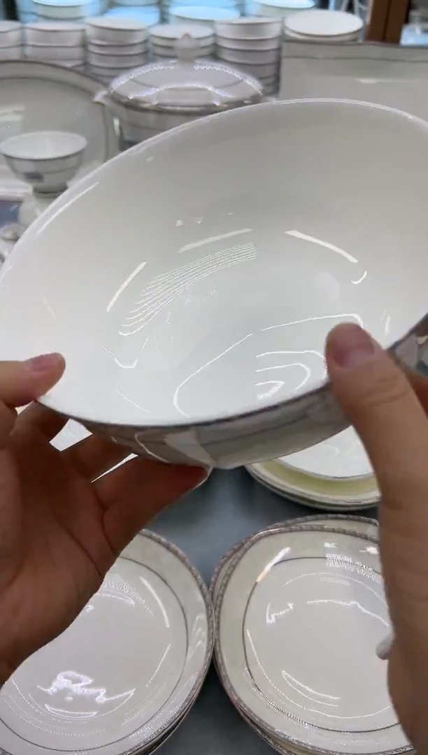 骨瓷玲珑9金鼎一个送大勺一个