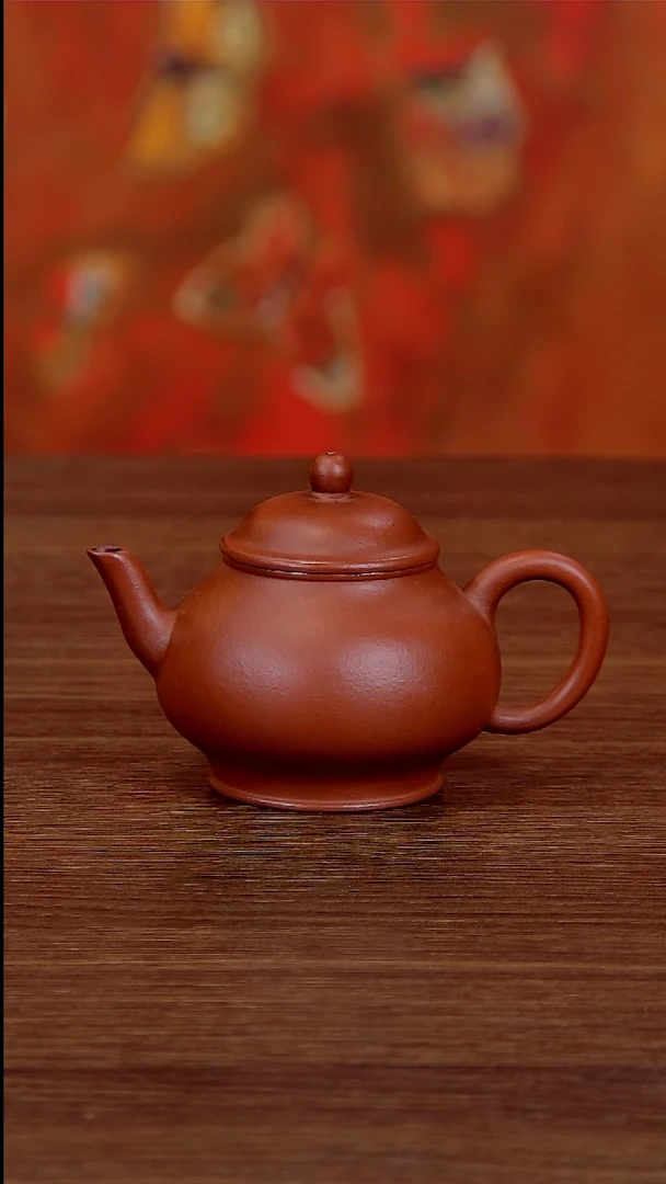 【闪购商品】紫砂茶壶溪水底 宫灯壶