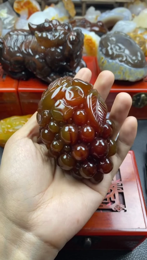 未镶嵌手把玛瑙/玉髓新*00