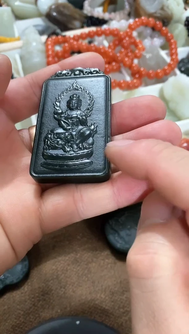 【闪购商品】和田玉吊坠(不含链)未镶嵌观音
