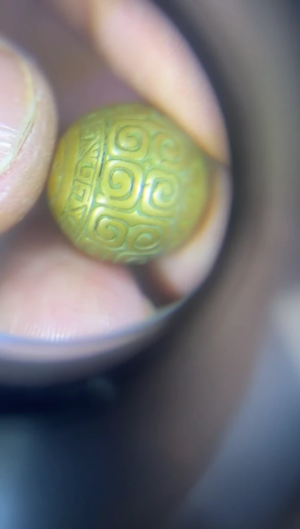 无非金属14.5mm  黄立马  隔珠