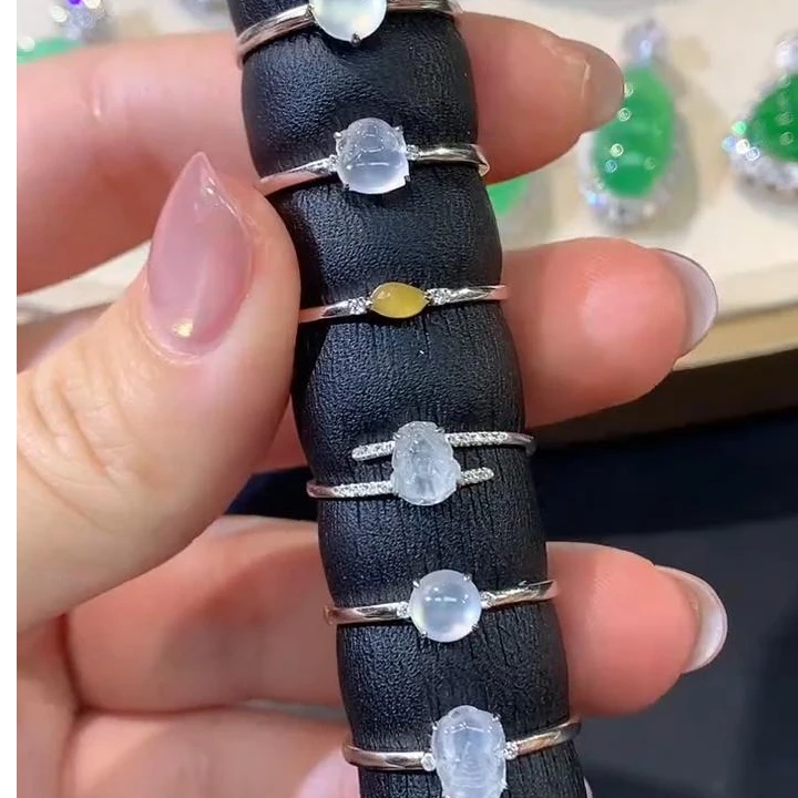 【彩虹盘】翡翠-18K金镶嵌-多样性发一件-UD02|CXQ21