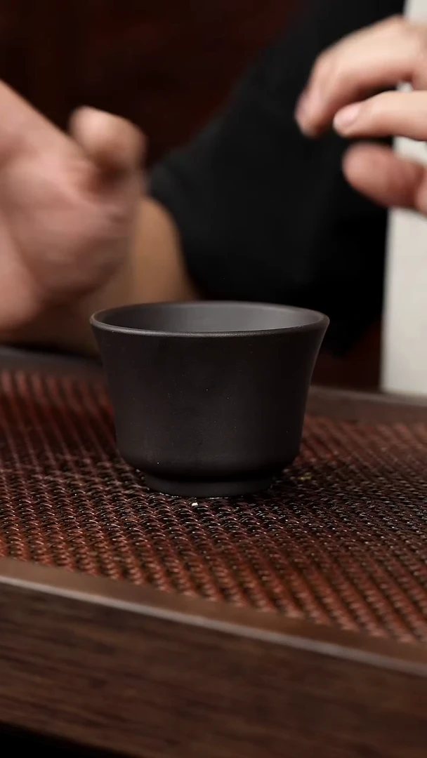 茶壶紫砂黑料铃铛杯