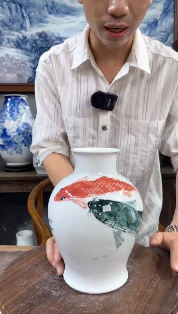 吴义松陶瓷联盟手绘陶瓷编码：7960