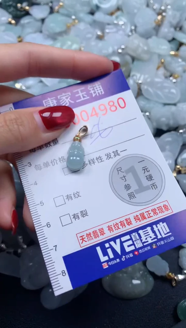 颈饰未镶嵌翡翠4980