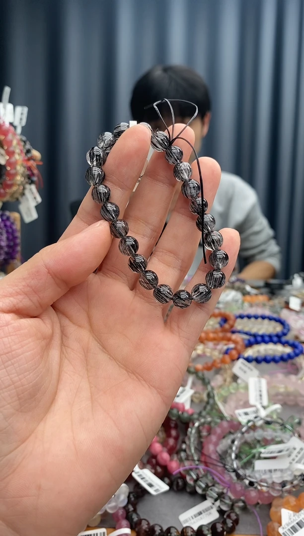 【闪购商品】水晶手链未镶嵌黑发晶