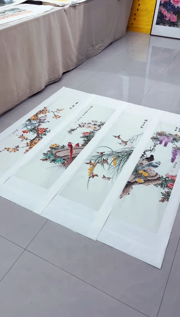 国画匠铜文心专属字画链接