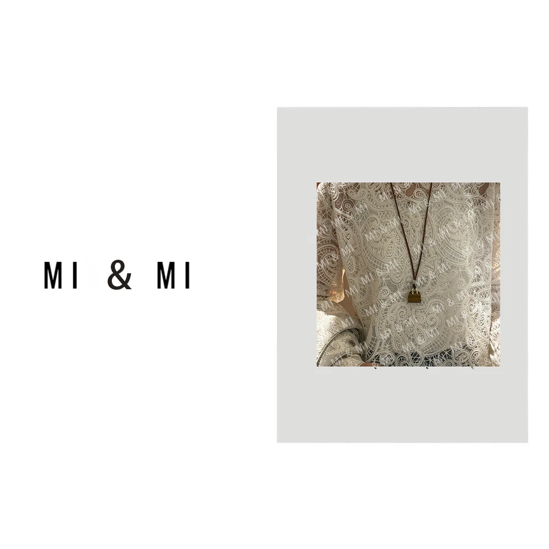 铜合金布艺项链 MI & MI 气质百搭简约极简时尚项链 2502-015