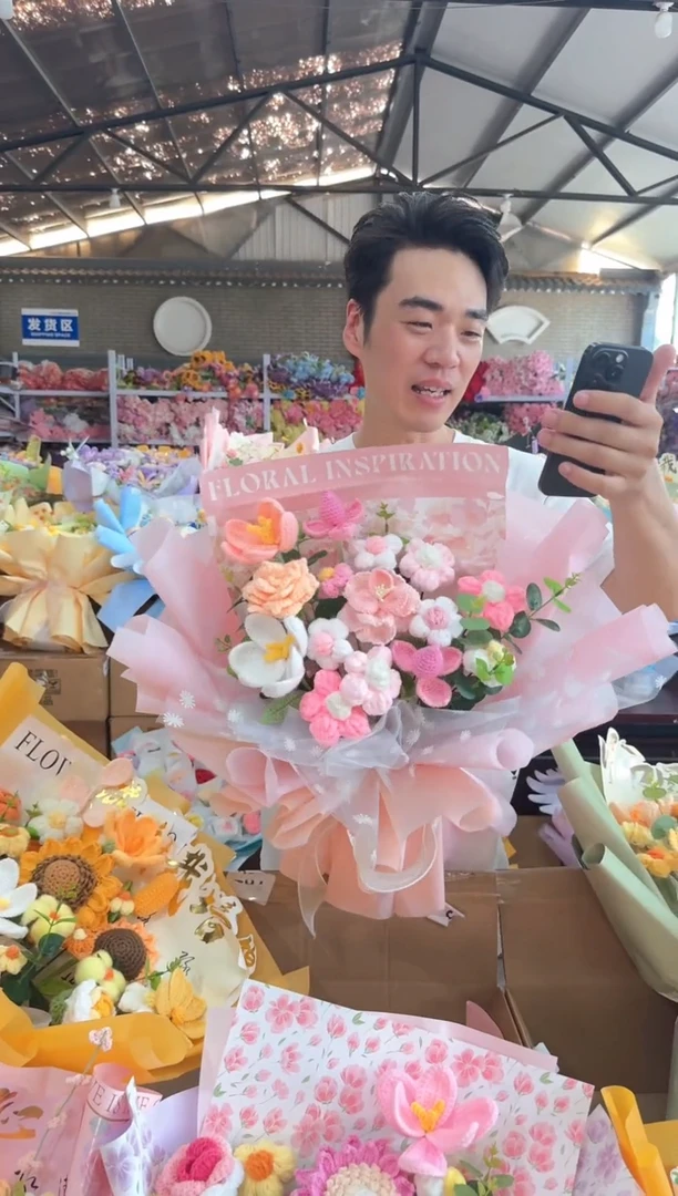 非遗手工定制花束，孤品清仓！！