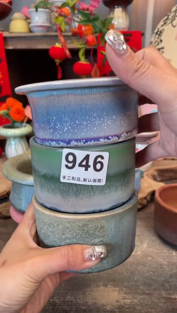 【闪购商品】摆件946知木小芳花盆