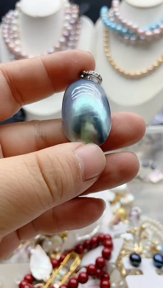 淡水珍珠未镶嵌颈饰1