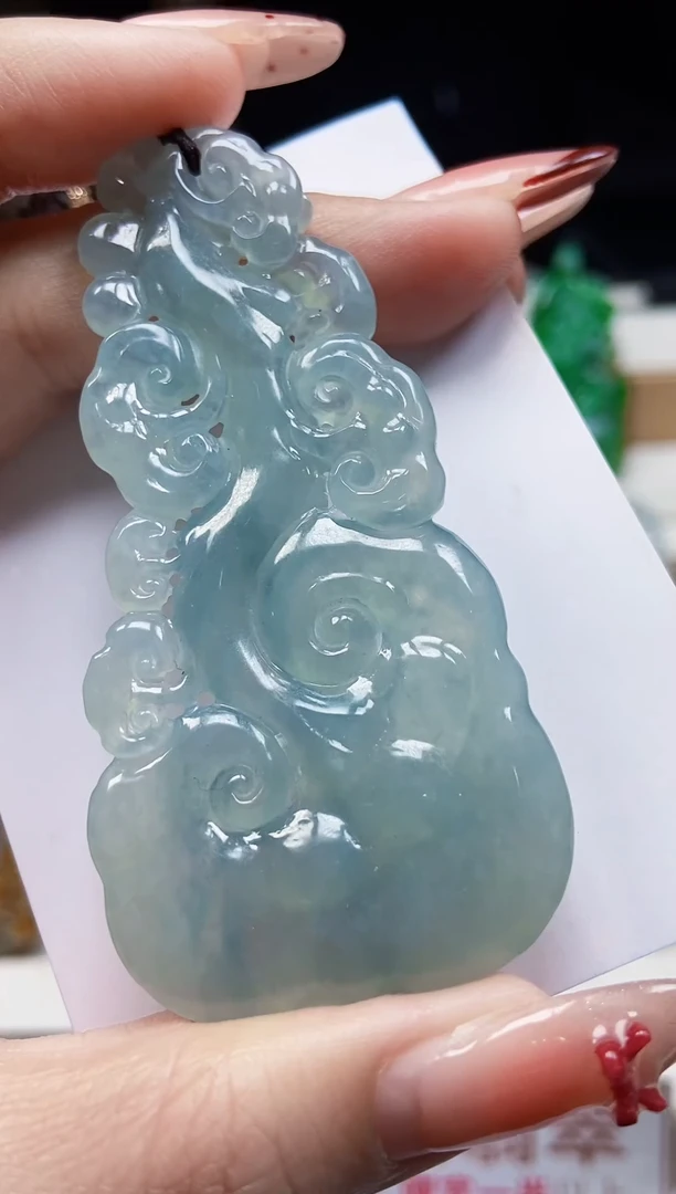 颈饰未镶嵌翡翠翡翠A货