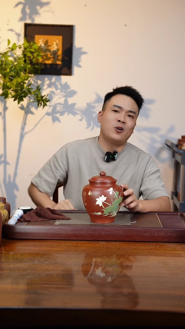 宜兴原矿紫砂茶叶罐