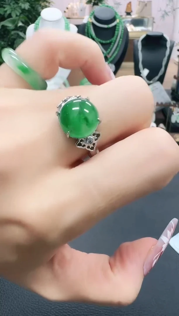 石英质玉（非洲翠）1未镶嵌/8680