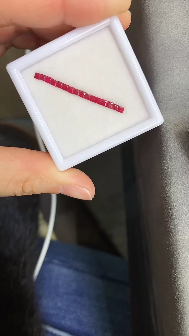 【闪购商品】红宝石裸石未镶嵌12红宝石裸石多样性发16颗