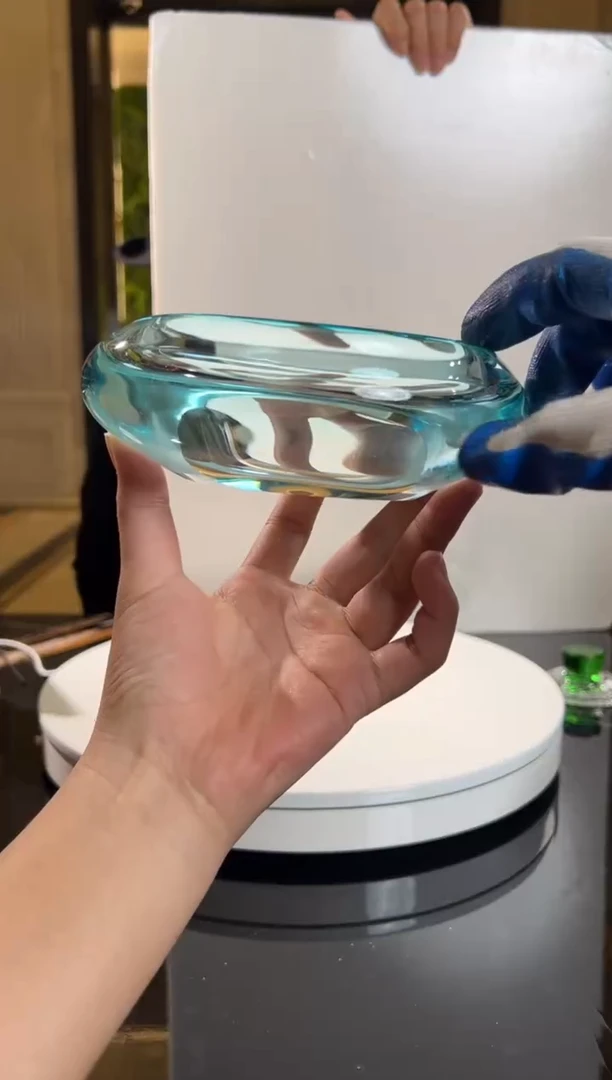 【闪购商品】摆件AJ01004天青色小烟灰缸