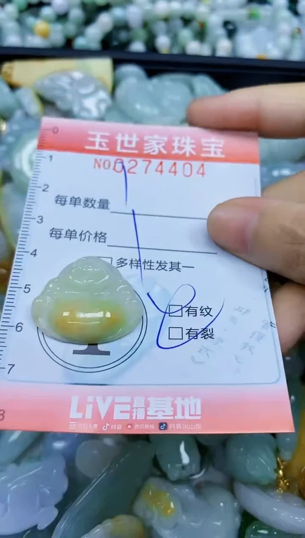 翡翠未镶嵌颈饰闪购0274404