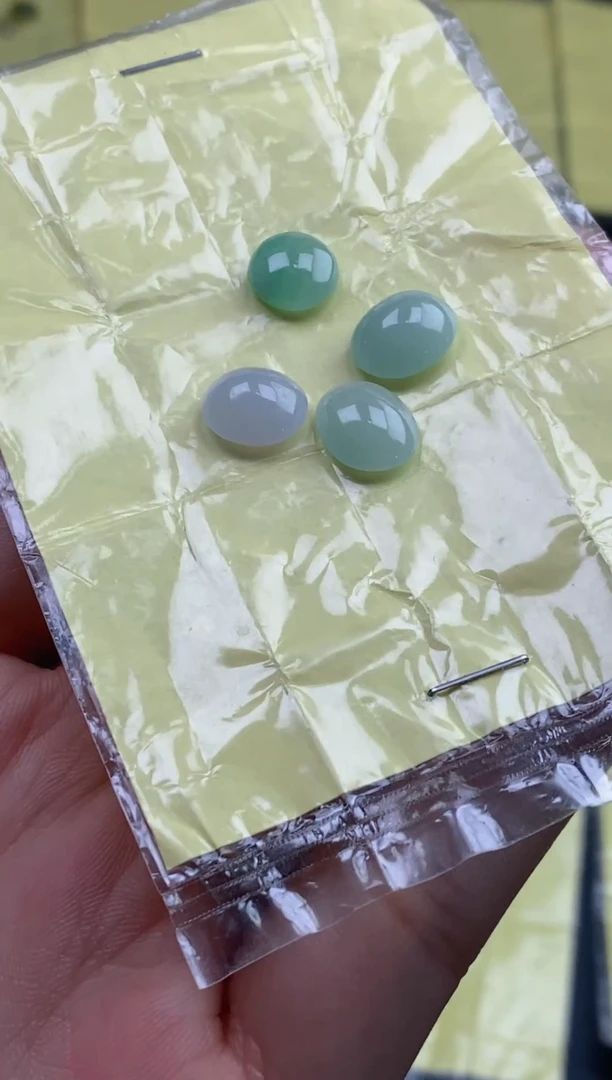 翡翠散珠天然翡翠裸石蛋面3