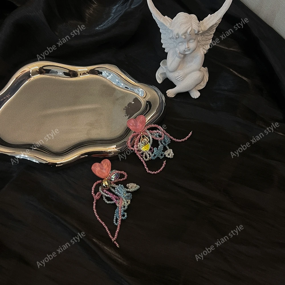 【Ayobe】爱心+流苏感~时尚穿搭单品！流行彩色配饰周边