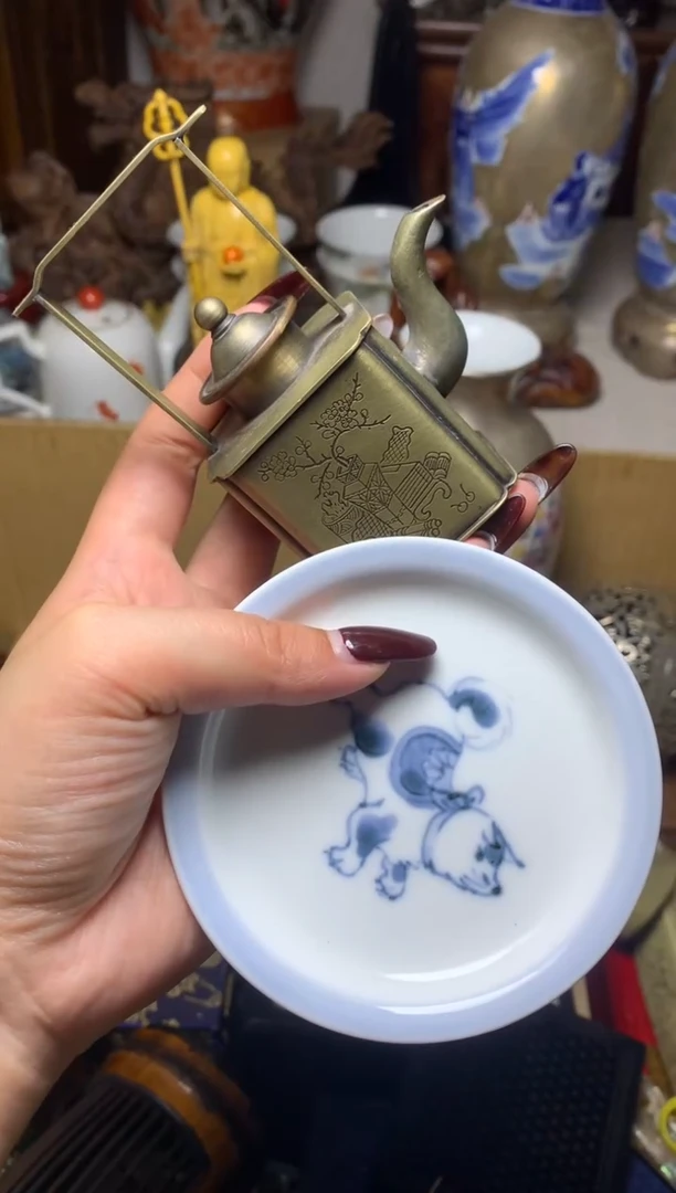 紫砂盖碗瓷器默认微瑕瓷器