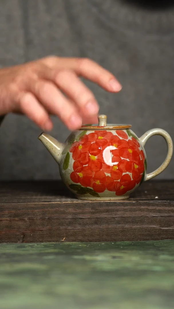 【闪购商品】杯青诗手工手绘瓷器