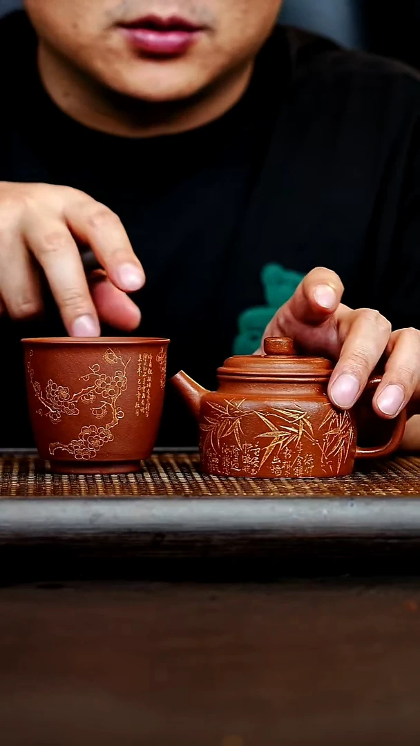 茶壶紫砂宜兴悦茗壶紫砂  37