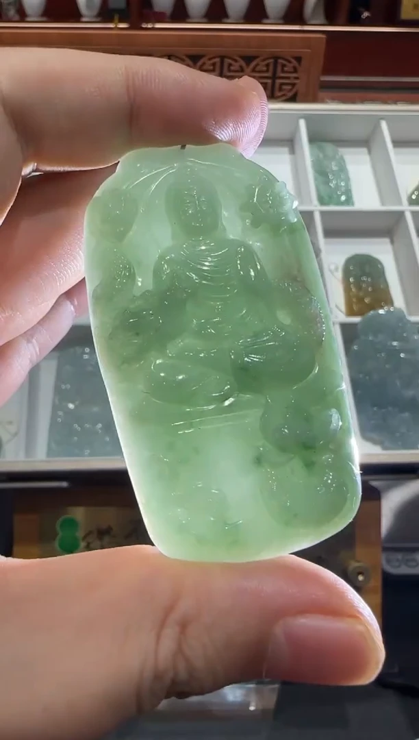 未镶嵌挂件翡翠A货翡翠多样性孤品