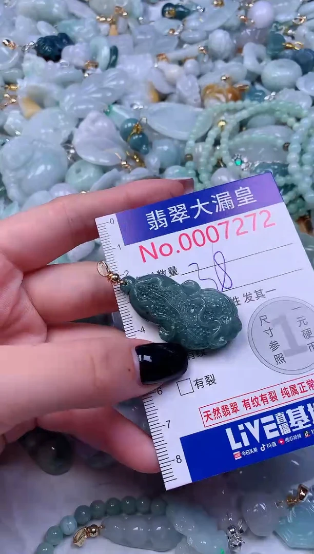颈饰未镶嵌翡翠7272