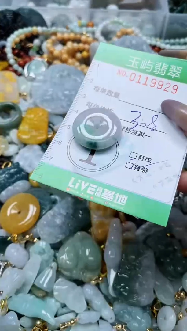 翡翠未镶嵌颈饰闪购0119929