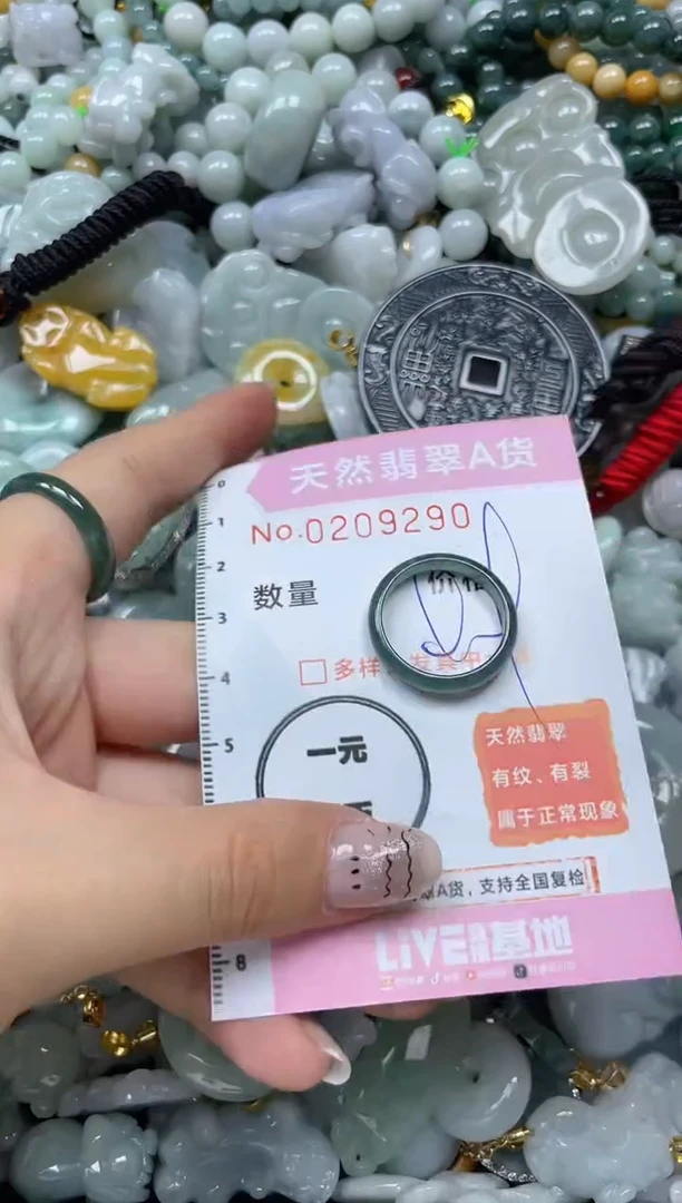 翡翠未镶嵌颈饰闪购0209290