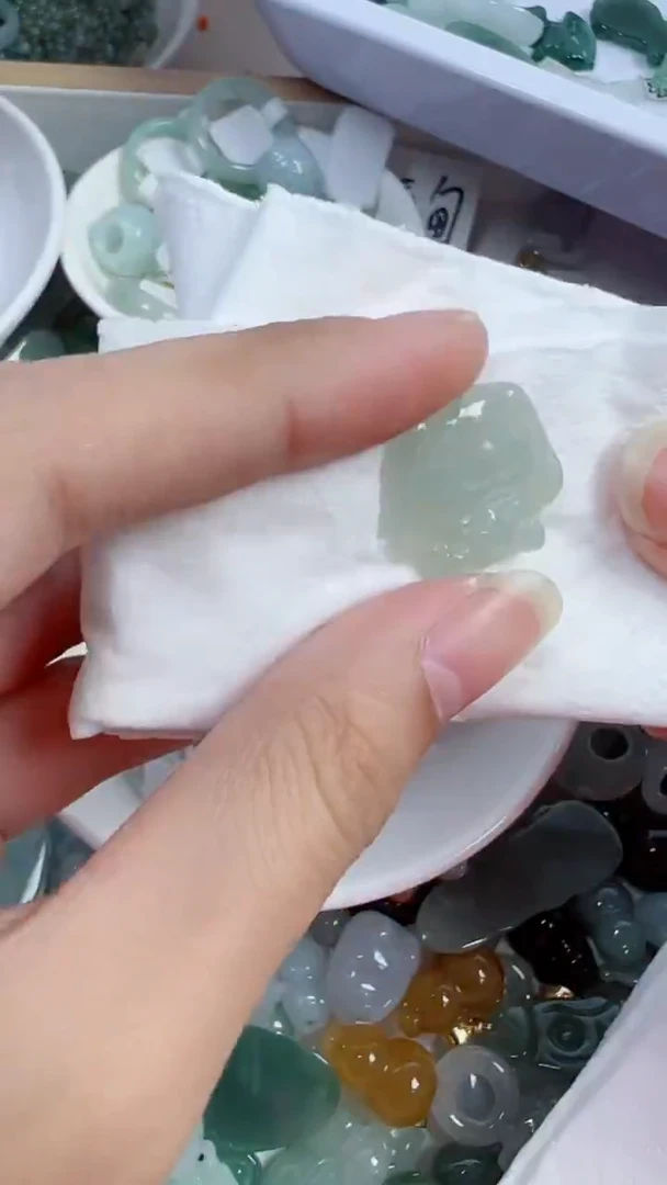 散珠翡翠508号链接，A货翡翠
